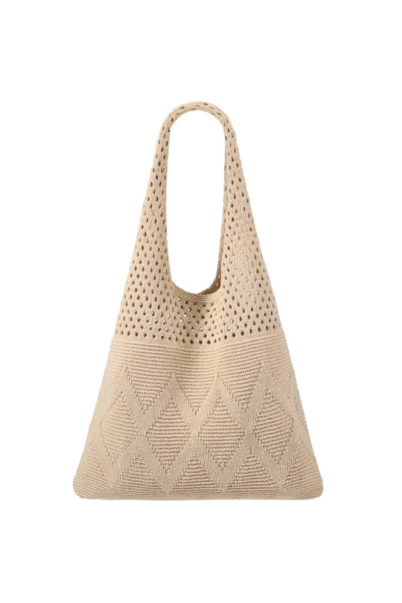 Crochet Bags for Women Beach Totes Bags Aesthetic Summer Tote Shoulder Hippie Bag Knit Bag