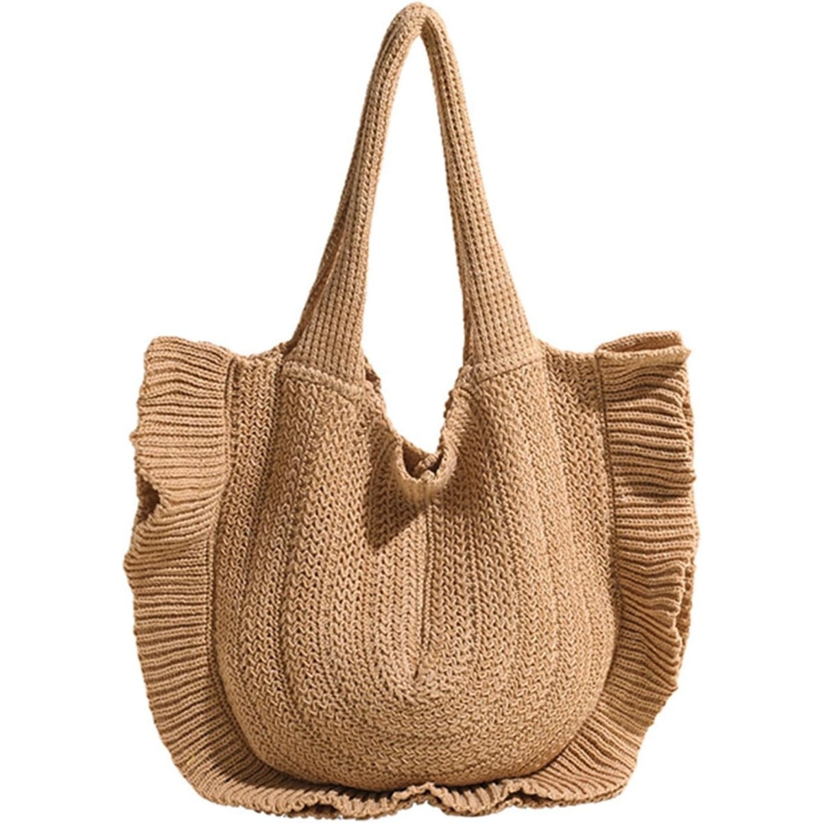 Crochet Beach Bags For Women Trendy Summer Cute Beach Tote Bag