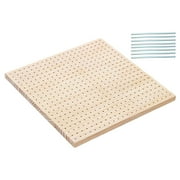 Crochet Blocking Boards with Pins Blocking Mats Pegboard for Crochet Blocking for Granny Squares, Grandmothers, Adults, Knitting,Crocheting 30cmx30cm