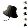 thumbnail image 1 of Crochet Bucket Hat Women - Y2K Boho Summer Hat Packable Wide Brim Summer Outdoor Bucket Hat For Men Women Sun Wide Brim Fishing Hat Casual Beach Hat Lightweight Breathable Travel Hat, 1 of 3