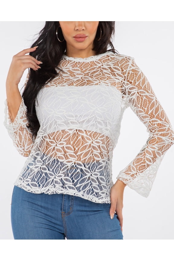 Crochet Cabo LS Top