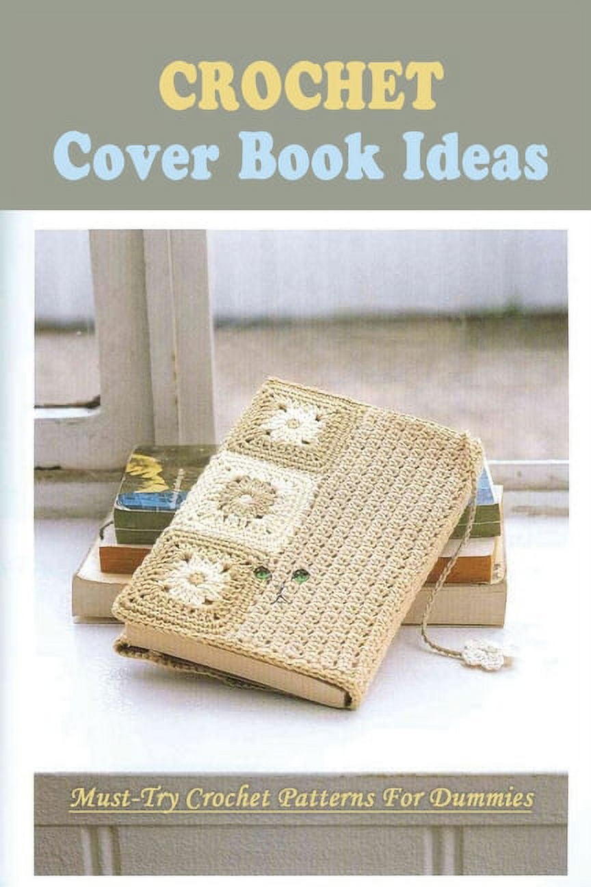 Book cover 🌸 Crochet idea 