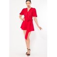 thumbnail image 1 of Crochet Detailed Fashion Romper - White, M, 1 of 7
