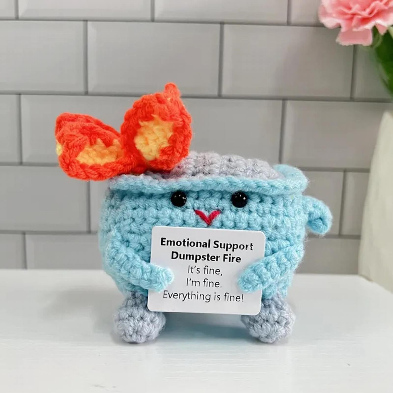 crochet-dumpster-fire-crochet-dumpster-fire-creative-crochet-toy-gifts