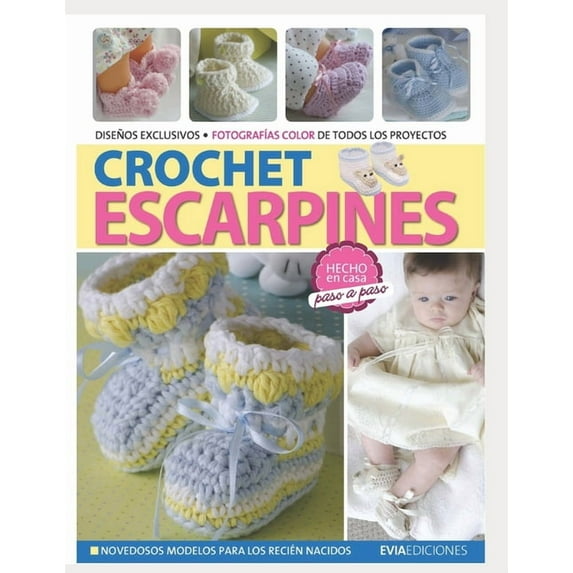 Crochet Escarpines: hecho en casa, paso a paso (Paperback) by Hugo García