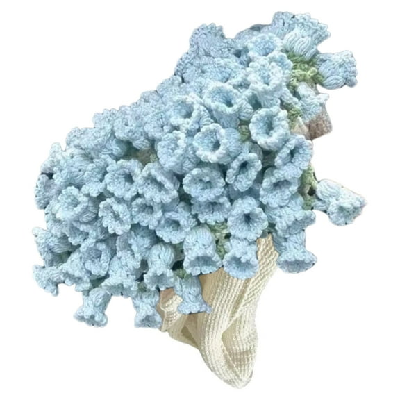 Crochet Flower Bouquet Blanket Set with Step-by-Step Video Tutorial Instruction Beginner Crochet Knitting Supplies