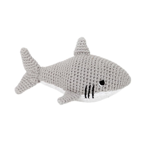 Crochet Handmade Shark Amigurumi Doll Soft, Fun, and Ideal for Ocean-Themed Decor or Play
