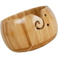 Crochet Hook Bamboo Yarn Bowl Large Yarn Bowl Crochet Bowl Yarn Storage