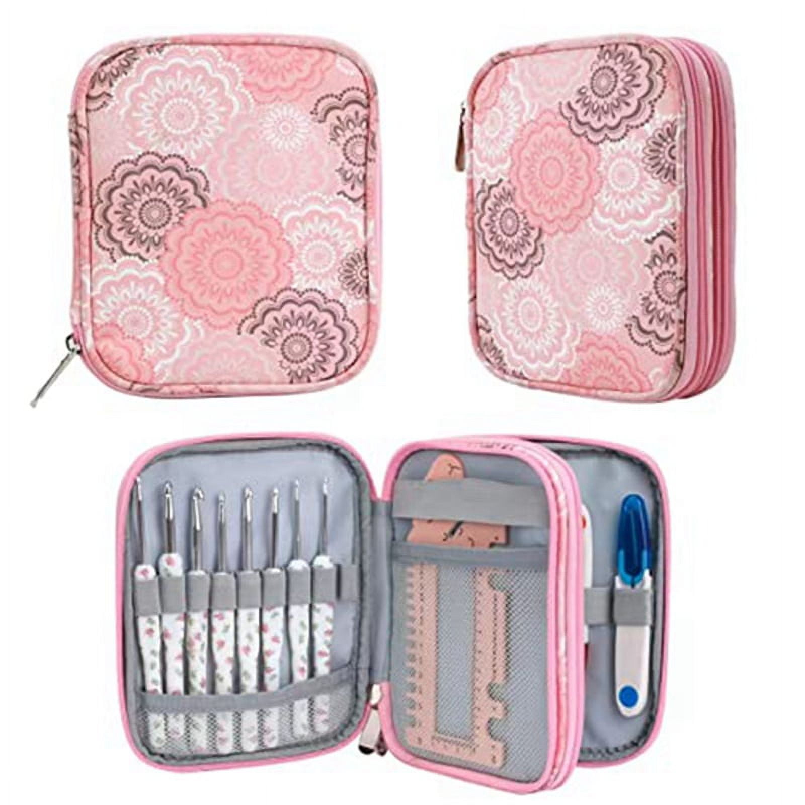  QZLKNIT Crochet Hook Case Organizer Without Hooks