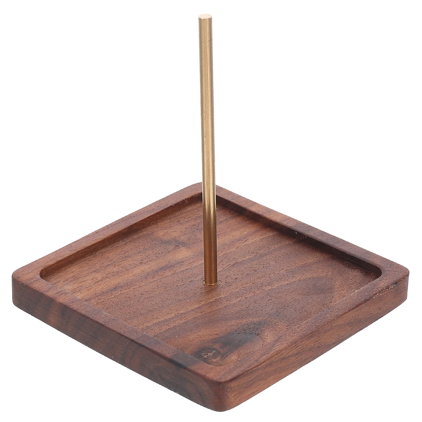 Crochet Hook Sewing Thread Yarn Holder for DIY Wood Spool Stand Piping Polyesther Cord Solid Rack