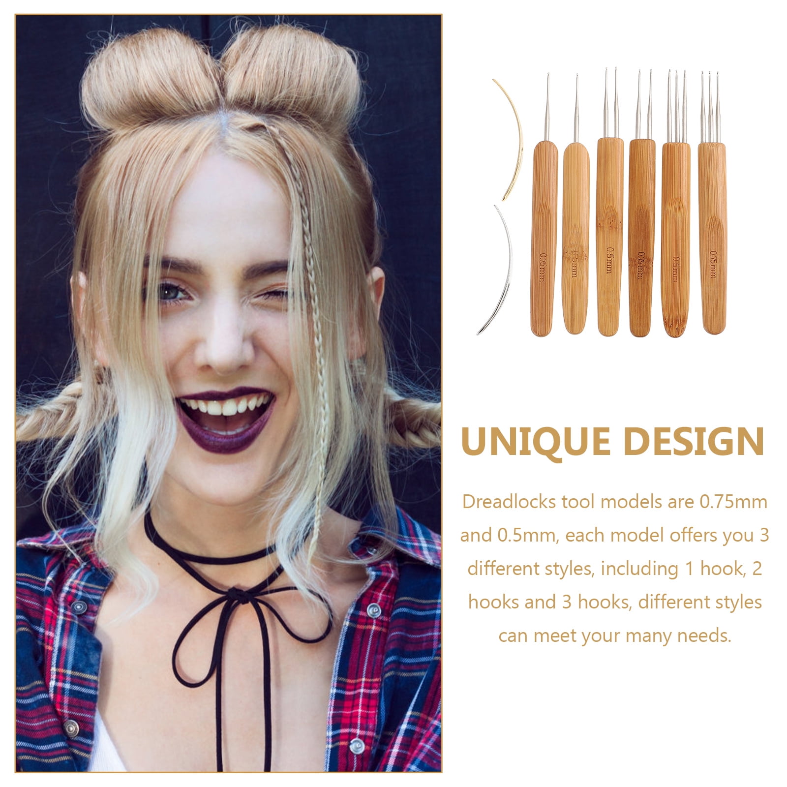 Crochet Hooktool Dreads Dreadlockdreadlocks Locs Interlocking Needle