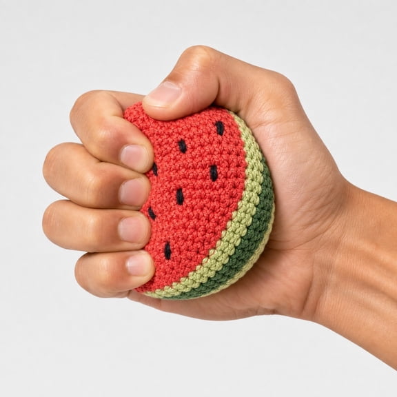 Crochet Juggling Balls Set, Soft Handcrafted Relief Toss Catch Fidget Game Durable Design, for Juggling Practice Games Relaxation