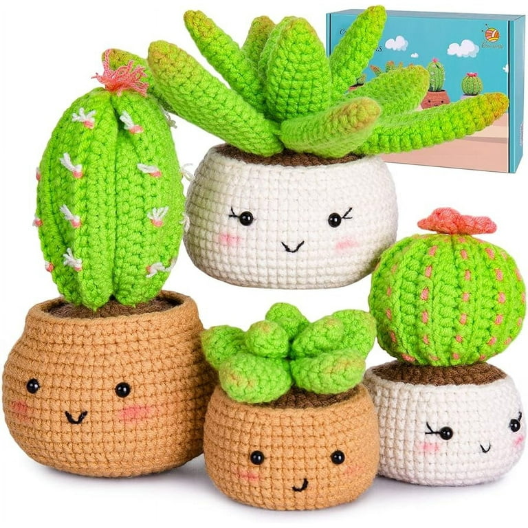 https://i5.walmartimages.com/seo/Crochet-Kit-Beginners-Beginner-Starter-Step-by-Step-Video-Tutorials-Learn-Kits-Adults-Kids-DIY-Knitting-Supplies-4-Pack-Plants-Family-40-Yarn_4d1af6b9-3b60-4a21-8c6c-b4afb7f64bef.118a6d0f80f823cceb06f1cf19adbbdd.jpeg?odnHeight=768&odnWidth=768&odnBg=FFFFFF