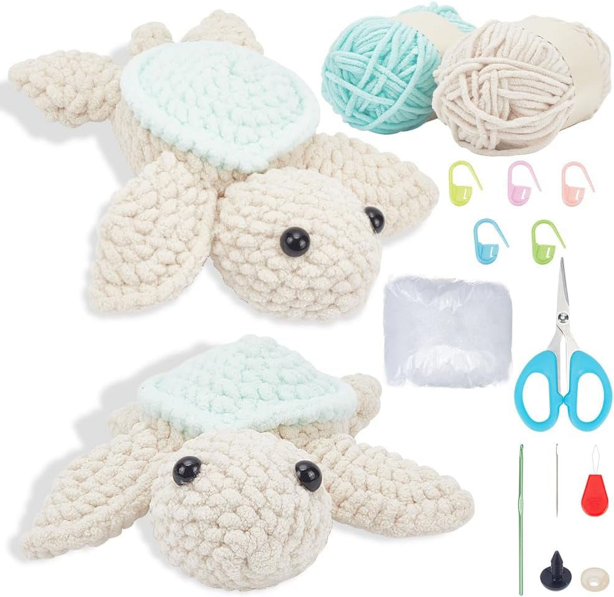 Kit De Crochet Pour Débutants - Pour Faire Des Petits Animaux (lapin, Koala...) - Tout Inclus Avec Instructions Vidéo
