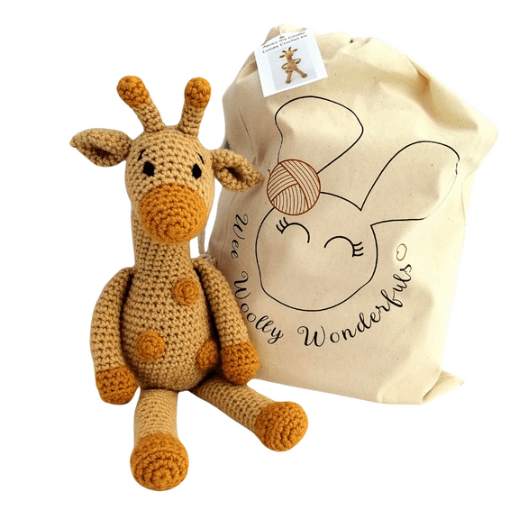 Crochet Kit Complete Beginner Luxury Giraffe Craft Kit - Learn to Crochet