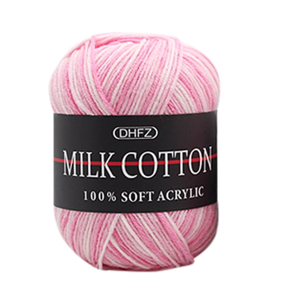 Cotton Yarn, Ombre Yarn for Crocheting, Crochet Yarn Bundle, Lightweight Yarn for Knitting, Crocheting, And Crafts, Crochet & Knitting Yarn for Beginners