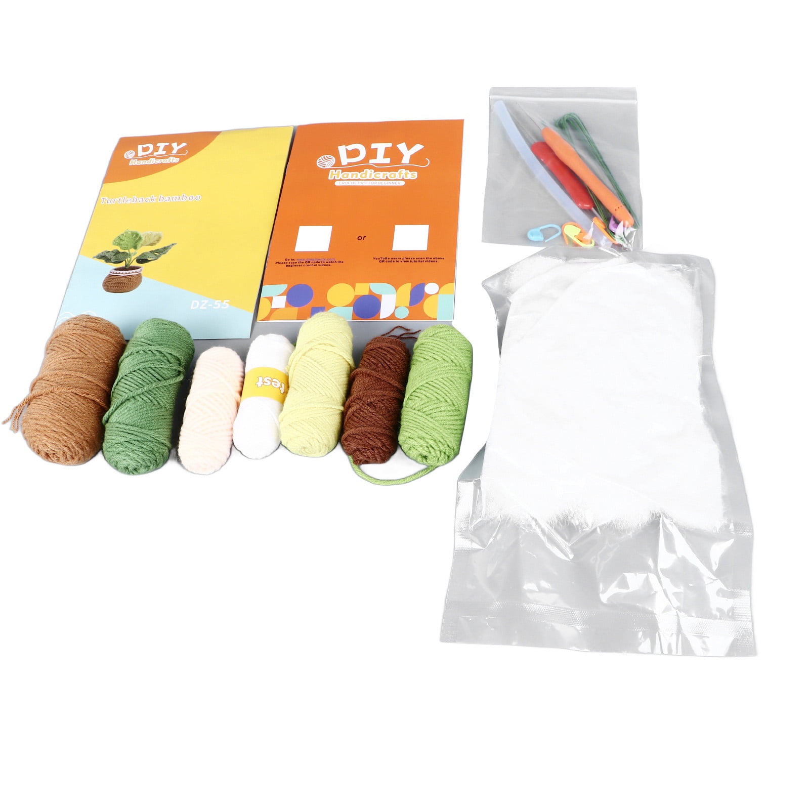 Crochet Kit for Beginners Crochet Potted Plants Kits Crochet Starter