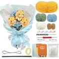 Crochet Kit for Beginners,Crochet Tigers Bouquet Kit,Crochet Beginner