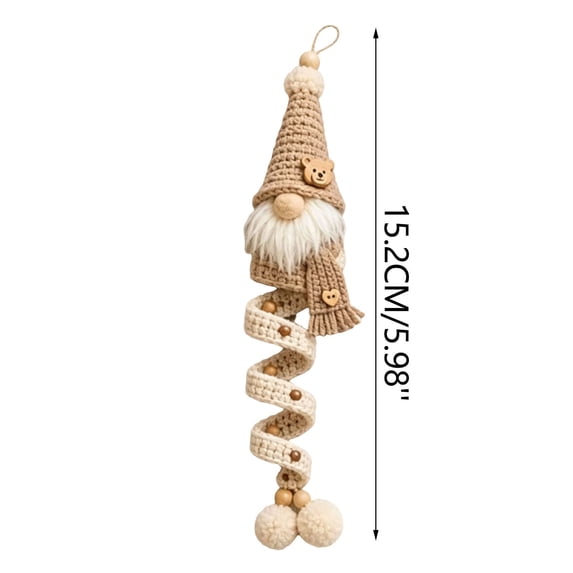 Crochet Kit for Beginners,DIY Ornament Set,Handcrafted Christmas Tree Decoration,Religious Hanging Decor,Gift and Kids