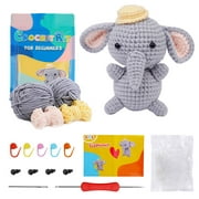 Woobles Crochet Kit for Beginners Knitting Kit with Animal DIY Craft Art  Gifts