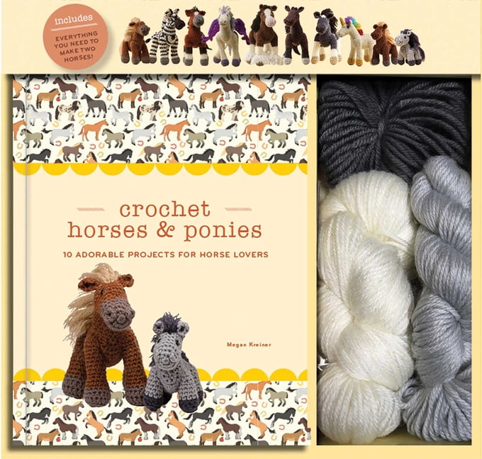 Crochet Kits: Crochet Horses and Ponies, (Hardcover)