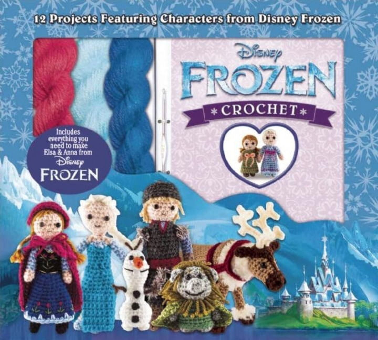 Classic Disney Crochet Kit 12 Projects Featuring Disney Characters 