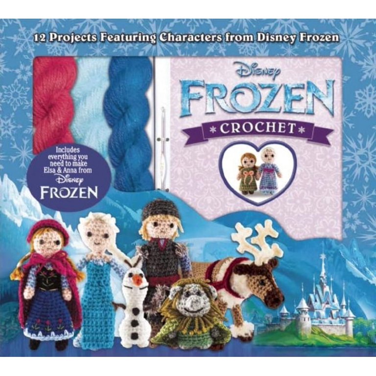 Thunder Bay Press Classic Disney Characters Crochet Kit-new 