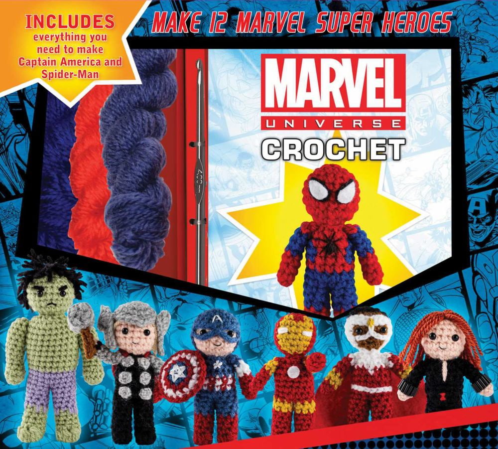 KATI GALUSZ Marvel Universe Crochet (Hardcover)