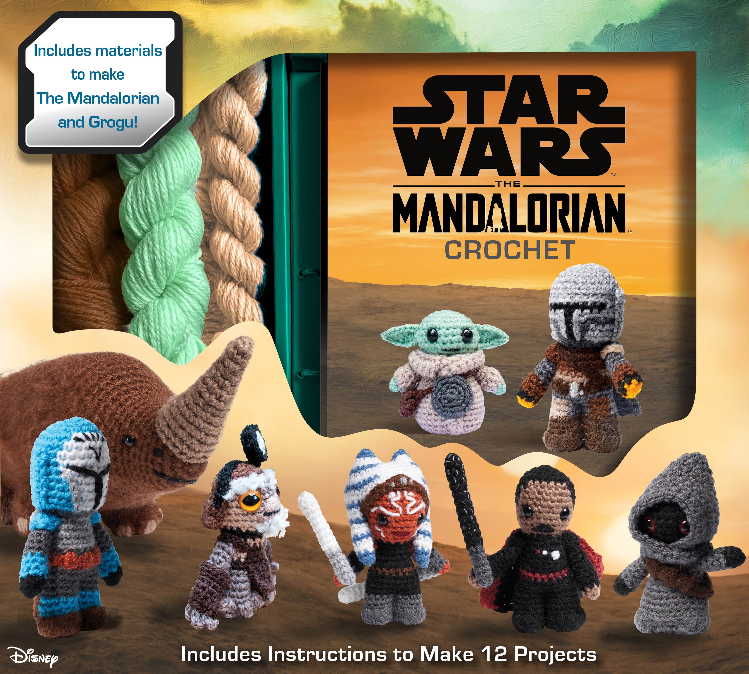 Star Wars the Mandalorian Crochet (Edition 2) (Hardcover