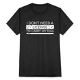 Crochet License To Carry 9Mm Funny Quotes Gift Unisex TriBlend TShirt
