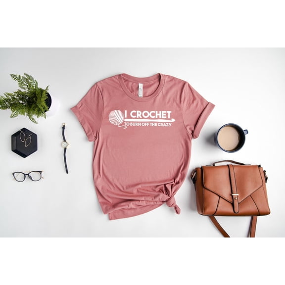 Crochet Lover T-Shirt: Hobby Shirt, Crafter Mom Gift TSHIRT All Size S-5XL