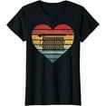 thumbnail image 1 of Crochet Lovers Gifts Retro Sunset Hook Crocheter Crocheting T-Shirt, 1 of 3