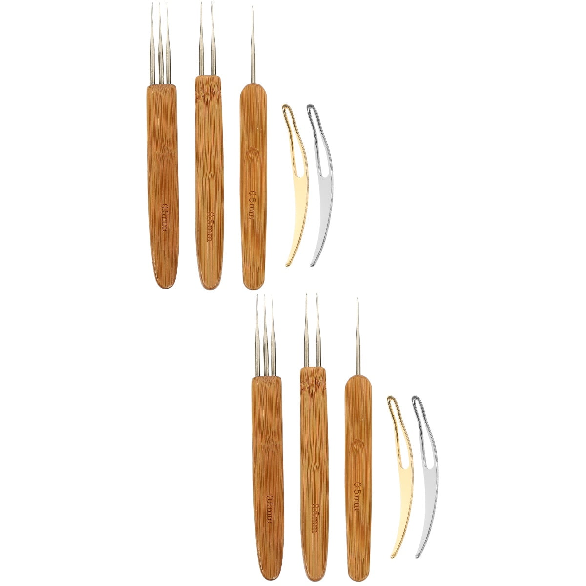 Crochet Needle for Dreadlocks Braid Hair Iron Weaving Hook Needles