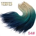 thumbnail image 1 of Crochet Ombre Braid Hair Extensions for Women and Girls - 22 Roots/Pack, 1 of 23