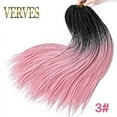 thumbnail image 1 of Crochet Ombre Braid Hair Extensions for Women and Girls - 22 Roots/Pack, 1 of 23
