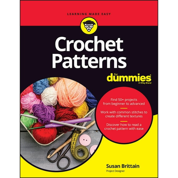 Crochet Patterns for Dummies, (Paperback)
