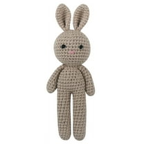 Crochet Rabbit Baby Doll Cute Stuffed Animal Handmade Bunny Soothing Toy