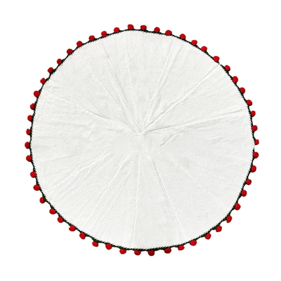 Crochet Rose Bouquet Blanket 27 inch Round Flower Knitted Blankets for Livingroom Office Birthday Party Decor and Holiday Romantic Gifts