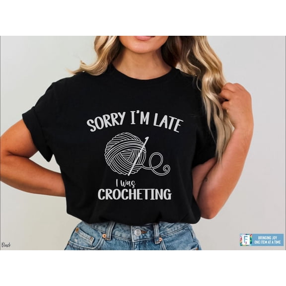 Crochet Shirt Crochet Lover Crocheting T-Shirt Grandma Crochet Mom T-Shirt Cute Crochet Gift Tshirt All Size S-5XL