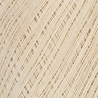 Crochet Thread by Loops & Threads - Thread for Knitting - Crochet - Weaving - and Arts & Crafts - White - 1000 yards