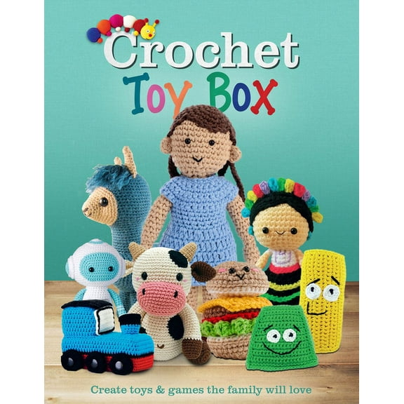 Crochet Toy Box, (Hardcover)