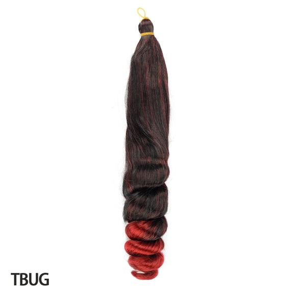 Crochet Wig Big Curly Loose Wave Crochet Hair Straight Up And Down Curly Synthetic Fiber Wig