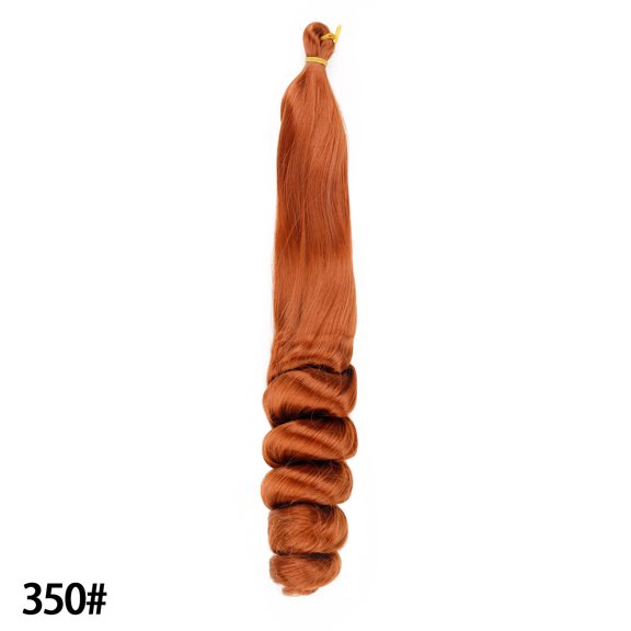 Crochet Wig Big Curly Loose Wave Crochet Hair Straight Up And Down Curly Synthetic Fiber Wig