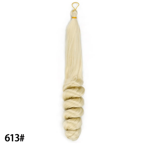 Crochet Wig Big Curly Loose Wave Crochet Hair Straight Up And Down Curly Synthetic Fiber Wig