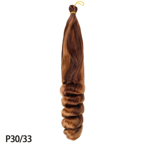 Crochet Wig Big Curly Loose Wave Crochet Hair Straight Up And Down Curly Synthetic Fiber Wig