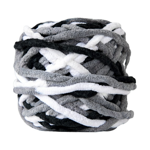 Crochet Yarn under $5! Bzdzmqm Hand-woven Thick Ice Bar Yarn for Crochet,DIY Sweater Doll Scarf Knitting Material,100g Segment Dyed Acrylic Yarn Ball,Soft Warm Weaving Craft Supplies