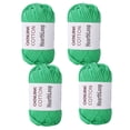 thumbnail image 1 of Crochet Yarn Set, 4 Skeins Cotton-Nylon Blend Yarn – No Tangling, Easy-to-See Stitches for Crocheting, 1 of 8