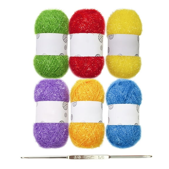 Crochet Yarn Sparkles Dish Scrubby Yarn Knitting Yarn for Knitting Enthusiasts