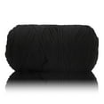 thumbnail image 1 of Crochet Yarn, Tshirt Fabric Yarn for Crocheting Bag/Craft Project/Home Decor, 14.1oz/400g, 120yd/110m - Black, 1 of 7