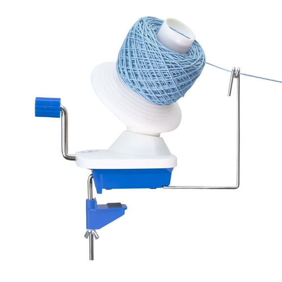 Crochet Yarn Winder for Crocheting and Umbrella Swift (with Skein Holder) Combo Set - Yarn Spinner for Crocheting, Cake Ball Winder, Roller, Baller, Spooler